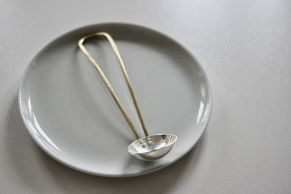 Silver Tea Scoop - long handle